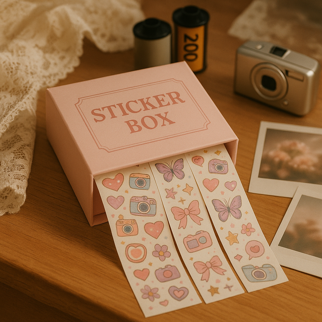 3-pack Camera Stickers