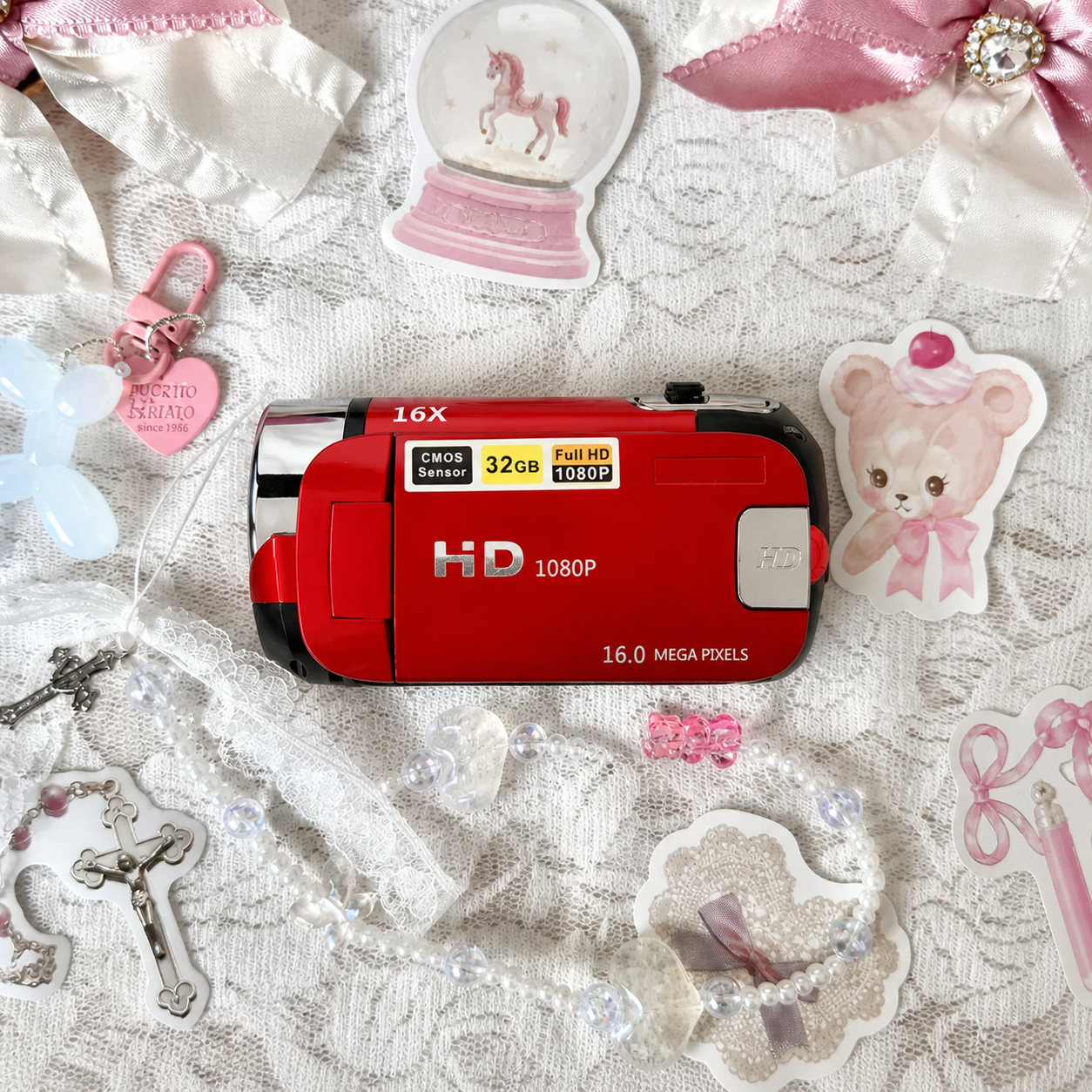 1080P Flip Screen Camcorder
