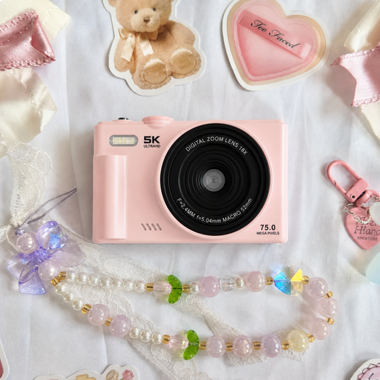 5K 75MP Flip Screen Digital Camera
